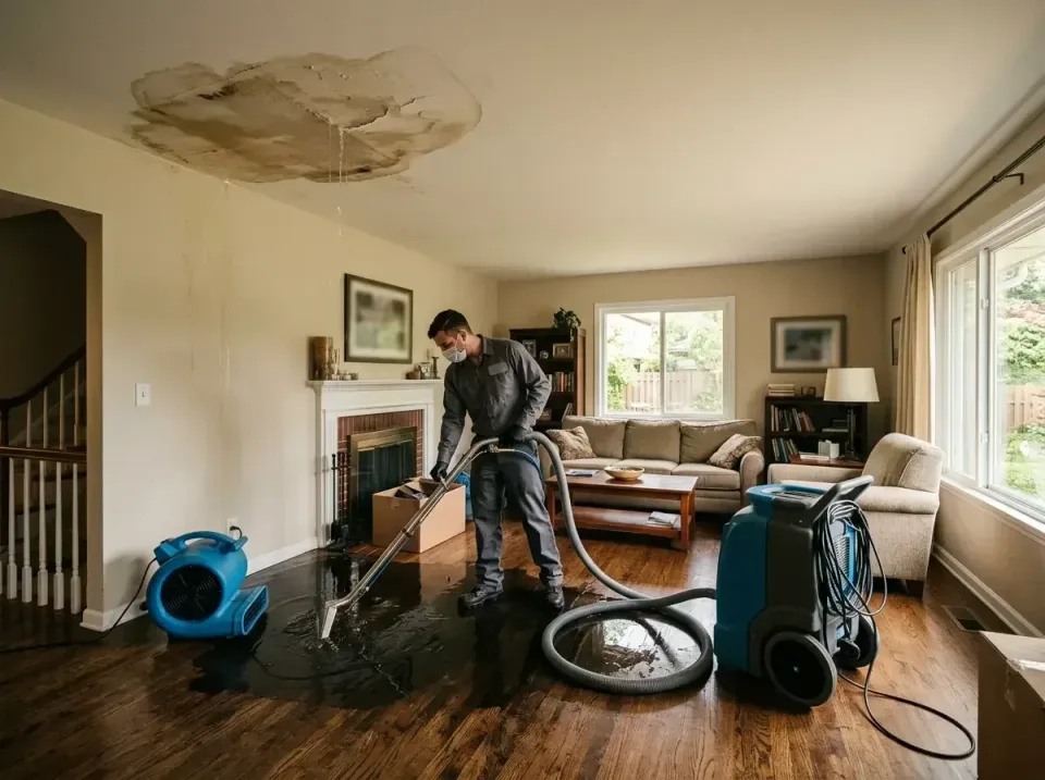 attic-pipe-burst-ceiling-drip-008 — frequently asked questions, Water Damage Restoration & Carpet Care in Needville, TX